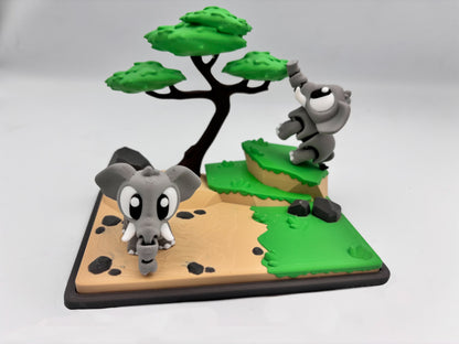 Tiny Trunk Adventures: Safari Pals in 3D